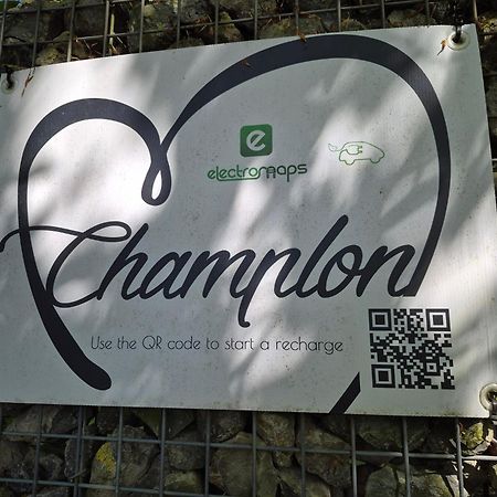 Gite Au Coeur De Champlon Екстер'єр фото